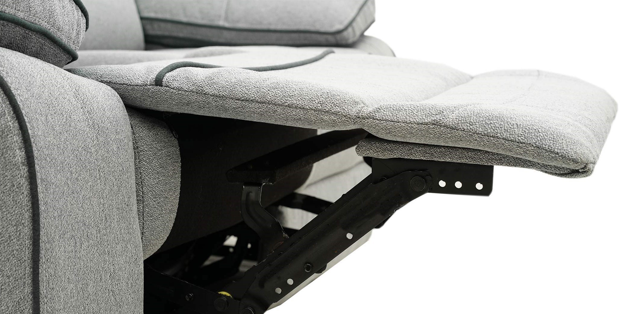 Burlington Sofa 3+2 Recliner in Grey Fabrics