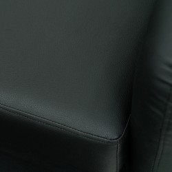 Sivu Sofa Bed Black PU