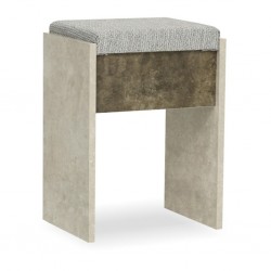 Berlis Pouf High Gloss Smokey Grey