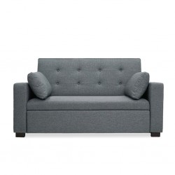 Pau Sofa Bed Grey Fabric