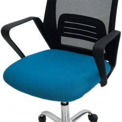 Stellar Malawi High Back Office Chair Black & Blue