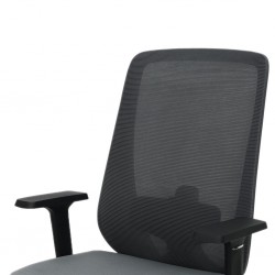 Drea Mid Back Office Chair Black & Grey