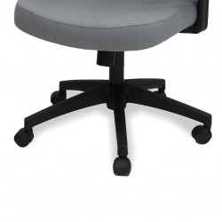 Drea Mid Back Office Chair Black & Grey