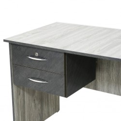 Zephyr Office Table With 2 Drawers