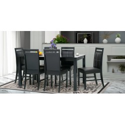 Gessica Table and 6 Chairs