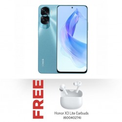 HONOR 90 Lite Cyan & Free Honor X3 lite Earbuds