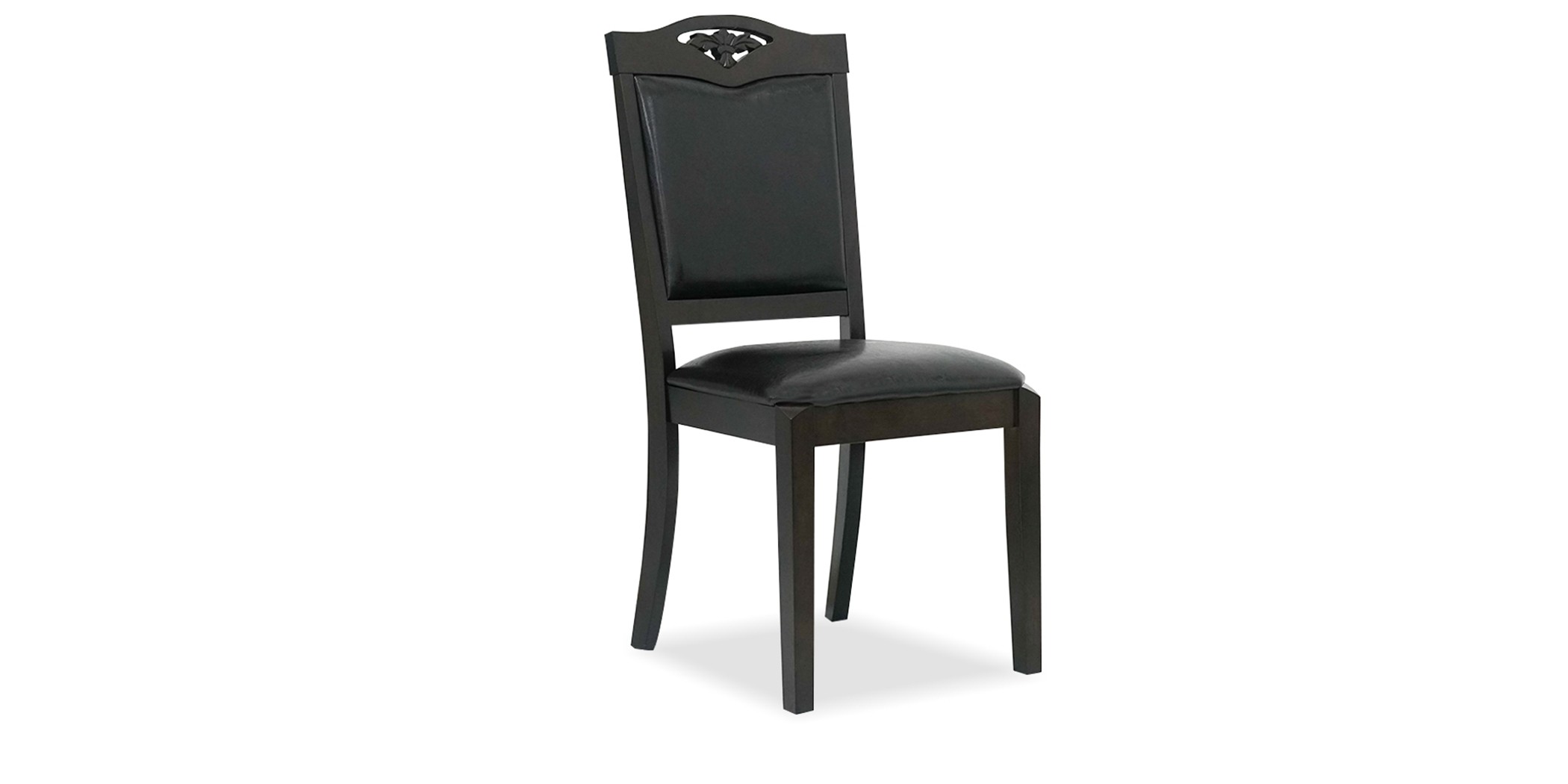 Kuka Table and 8 Chairs PU Dark Brown