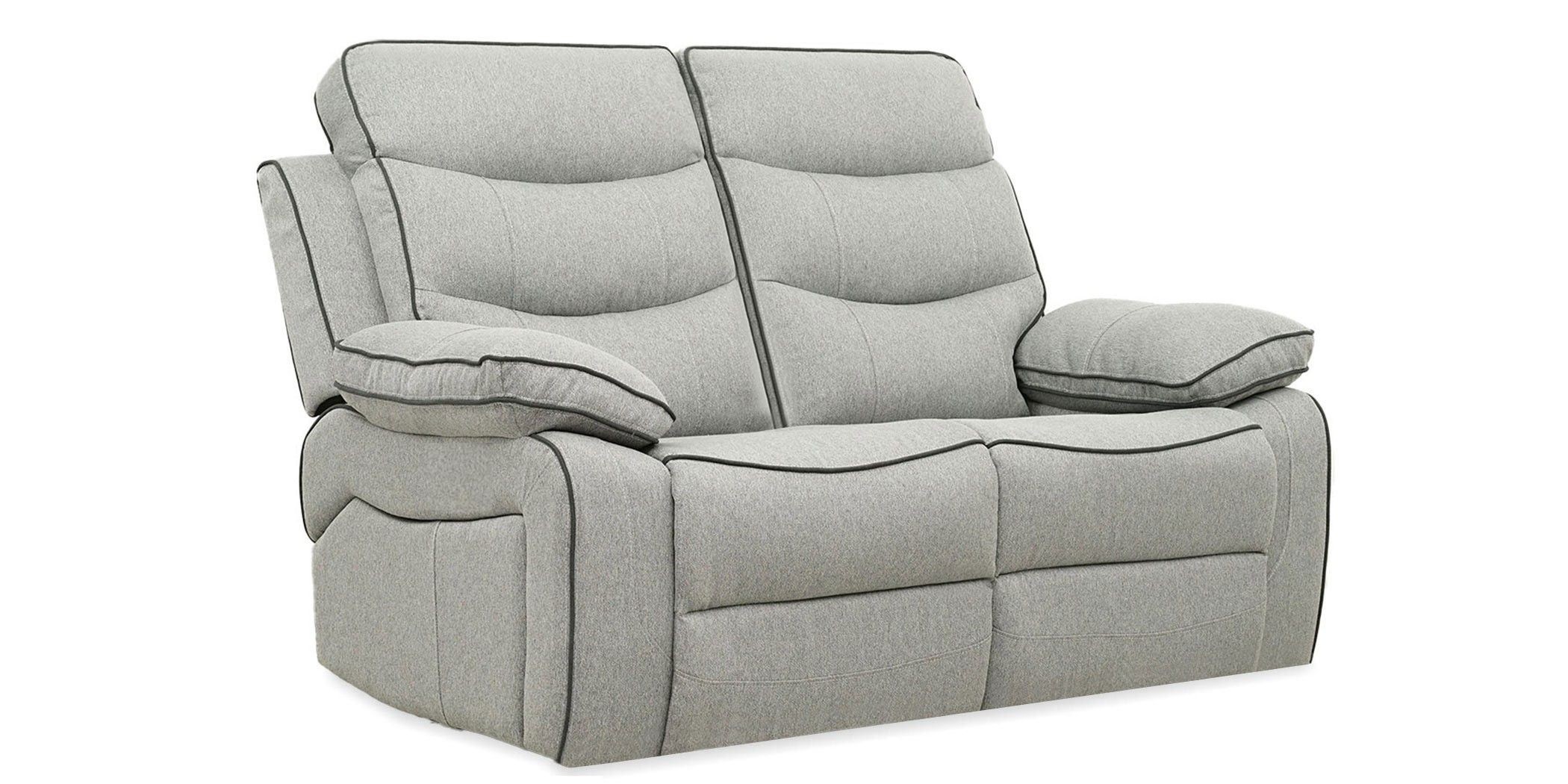 Burlington Sofa 3+2 Recliner in Grey Fabrics