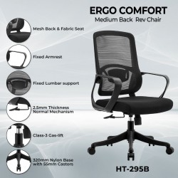 Stellar Malaci Office Chair Black