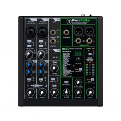 Mackie 2051299-01 Profx6V3 6-Channel Mixer Effects Professional With Usb Eu