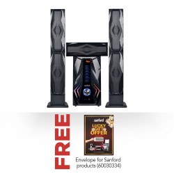 Sanford SAN1038-SF2038BHT+B Bluetooth Home Theatre & Gift envelope for Sanford products