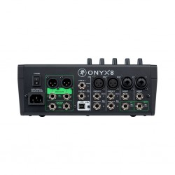 Mackie 2051990-01 Onyx8 8-Channel Mixer Analog Premium With Multi-Track Eu