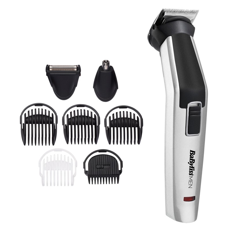 Babyliss MT726E 8in1 Titanium Sil Multi Trimmer "O Babyliss MT726E 8in1 Titanium Sil Multi Trimmer "O