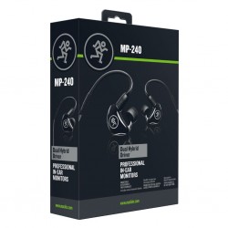 Mackie 2049340-00 Mp-240 - Hybrid Dual Driver Professional In-Ear