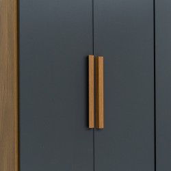 Diplomata Wardrobe 8 Doors Freijo/Grey