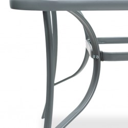 Coastline Rectangle Glass Table