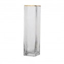 Vase Glass 8x8x30cm
