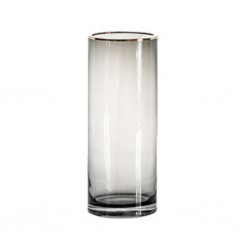 Vase Glass 10.5x10.5x25cm