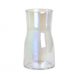 Vase Glass 8x9.5x17cm
