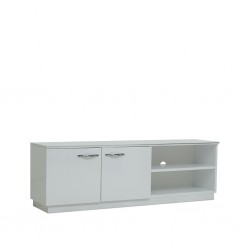 Monaco Low TV Cabinet White High Gloss