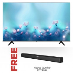 Hisense 70A6H 70'' 4K Smart Led TV & Free Hisense Soundbar