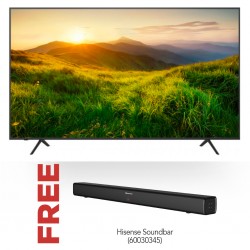 Hisense 75A6H 75'' 4K Smart TV & Free Hisense Soundbar