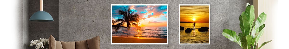 Buy Sunset Painting Online at Courts Mammouth