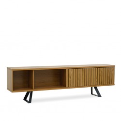 Greta Low TV Cabinet Oak Noble