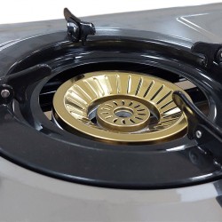 Mistral MGC9328 Stainless Steel 3 Burner Gas Cooker