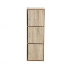 Nexus Storage 3 Doors & 3 Tiers Sonoma Oak