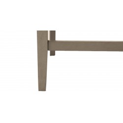 Marcella High Table And 4 High Chairs Rubber Wood Veneer