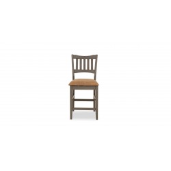 Marcella High Table And 4 High Chairs Rubber Wood Veneer