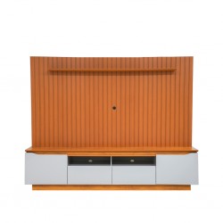 Petrus High TV Cabinet With 2 Doors And 2 Drawers