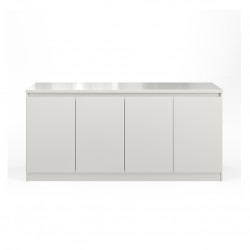 Truzzi Sideboard With 4 Doors Off White Gloss