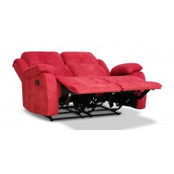 Sabella Recliner 3+2 Fabric Cranberry