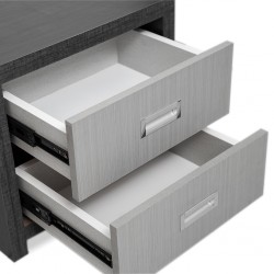 Elegancia Night Table Dark Shadow & Ash Shadow