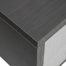 Elegancia Night Table Dark Shadow & Ash Shadow