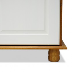 Rubi Hutch Buffet 3+2 Doors Teak/Off White