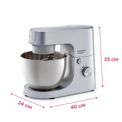 Kenwood KHH01.000SI Silver 5L Stand Mixer 00C158401KEAS