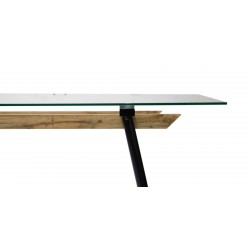 Chewy Table and 6 Chairs Pink Fabric