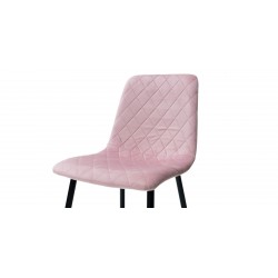 Chewy Table and 6 Chairs Pink Fabric