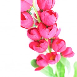 Flower 96 cm red