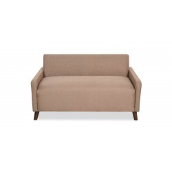 Asana Sofa 3+2+Armless Chair Brown Fabric