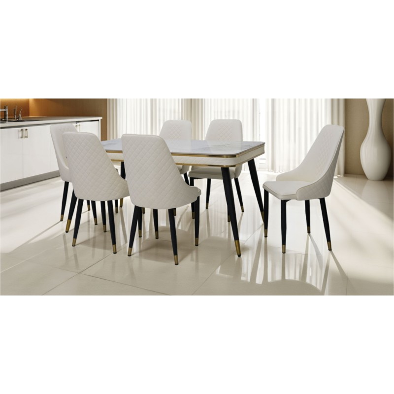 Kleve Table and 6 Chairs