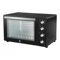 Mammouth EO1000CRD 100L Black Electric Oven With Double Glass Door, Rotisserie & Convection