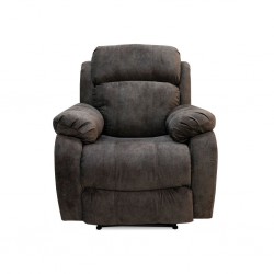 Godiva Recliner 1 Str Fabric Brown