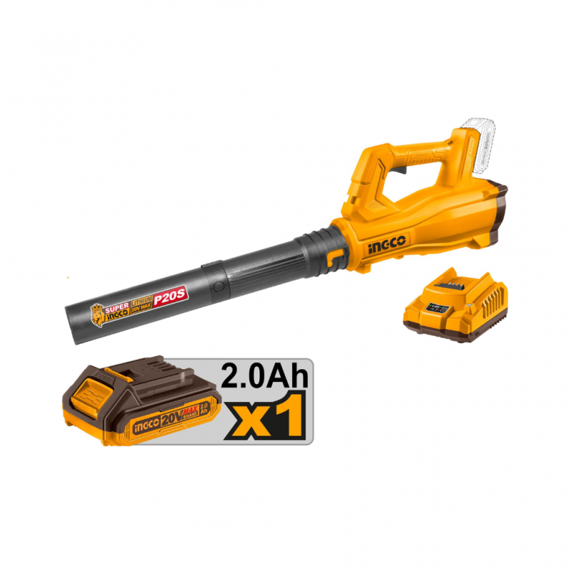 Ingco Cordless Blower CABLI203235 (1BAT 2.0AMP + CHARGER)