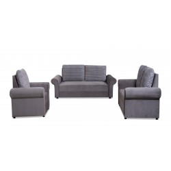 Lina 3+2+1 Fabric Oakley Graphite