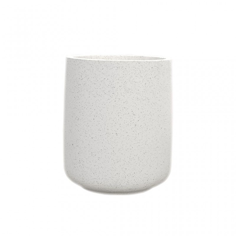 Lebuse M Pot White Terrazo Cement Ref VT447BCD-DMT L36XW36XH42