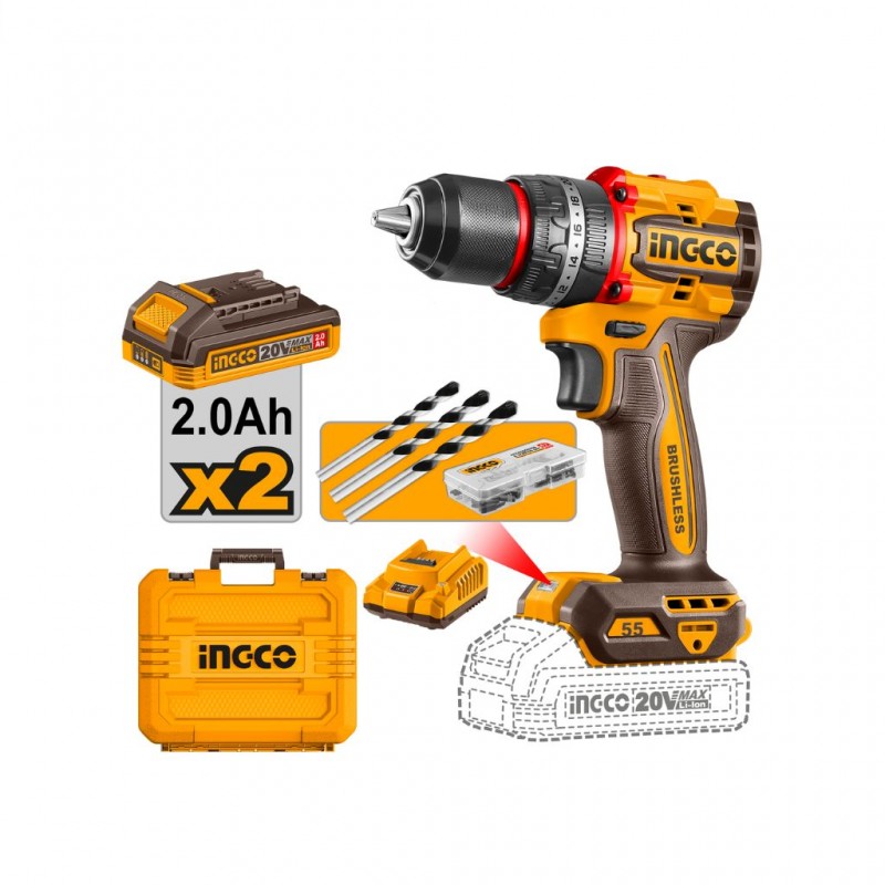 Ingco CIDLI20558 Cordless Driver